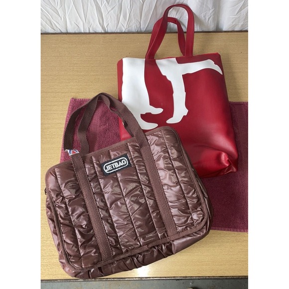 Bags | Vintage Two Womens Bag Lot With A Transversion Tote And A Jet ...